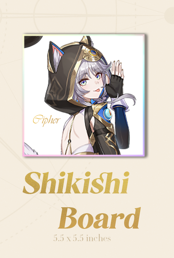 Cipher Shikishi Board