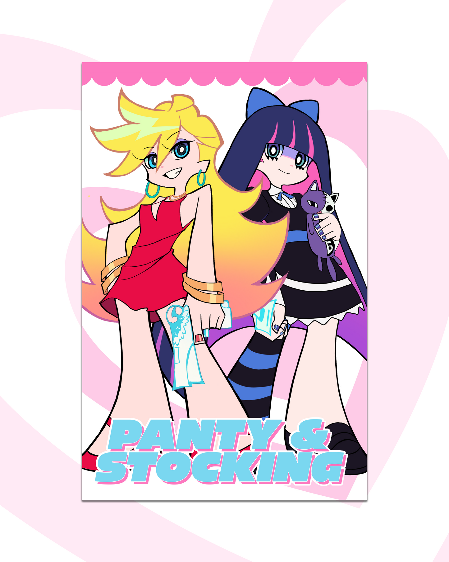 Panty & Stocking Print