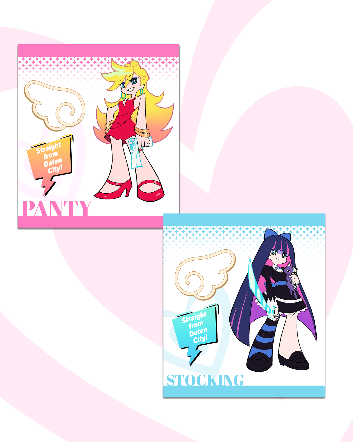 Panty & Stocking Acrylic Stand