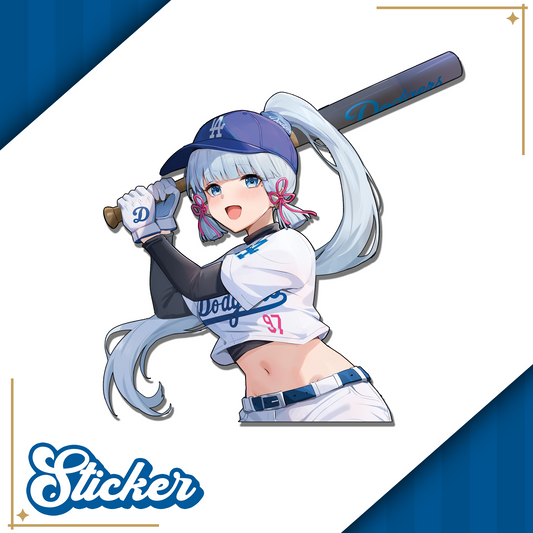 Dodgers Ayaka Sticker